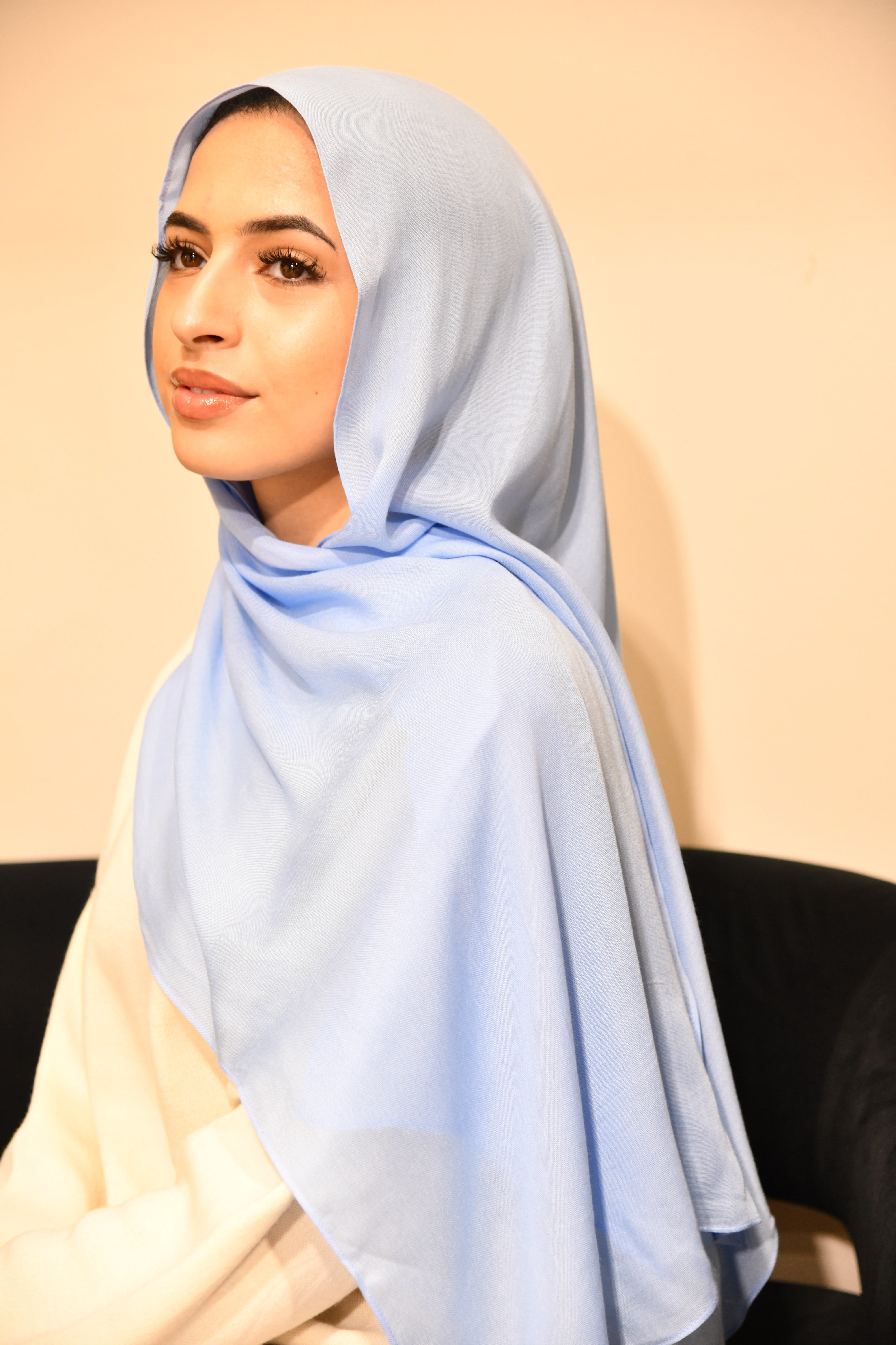 Premium Modal Hijab - Crystal Blue
