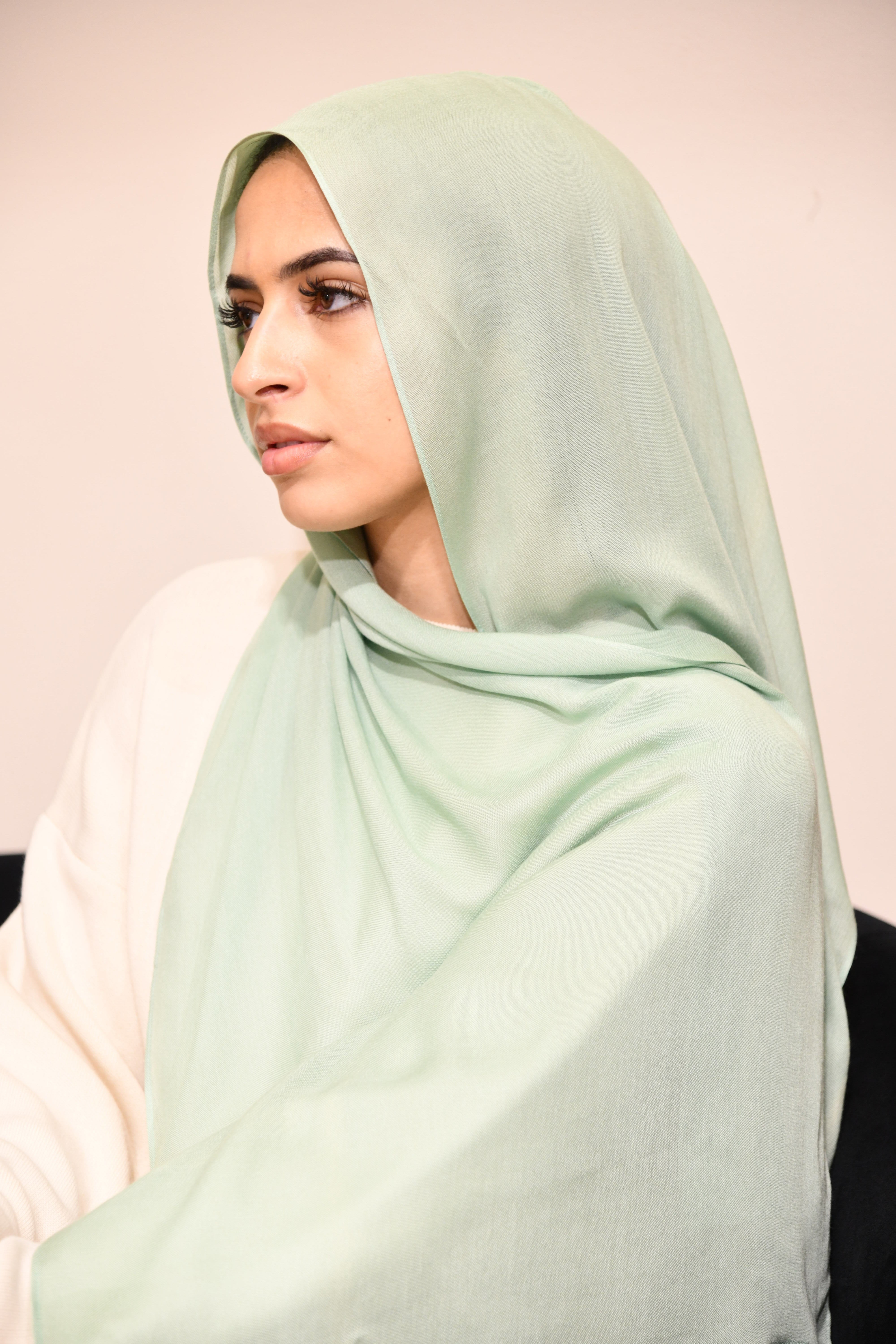Premium Modal Hijab - Mist Green