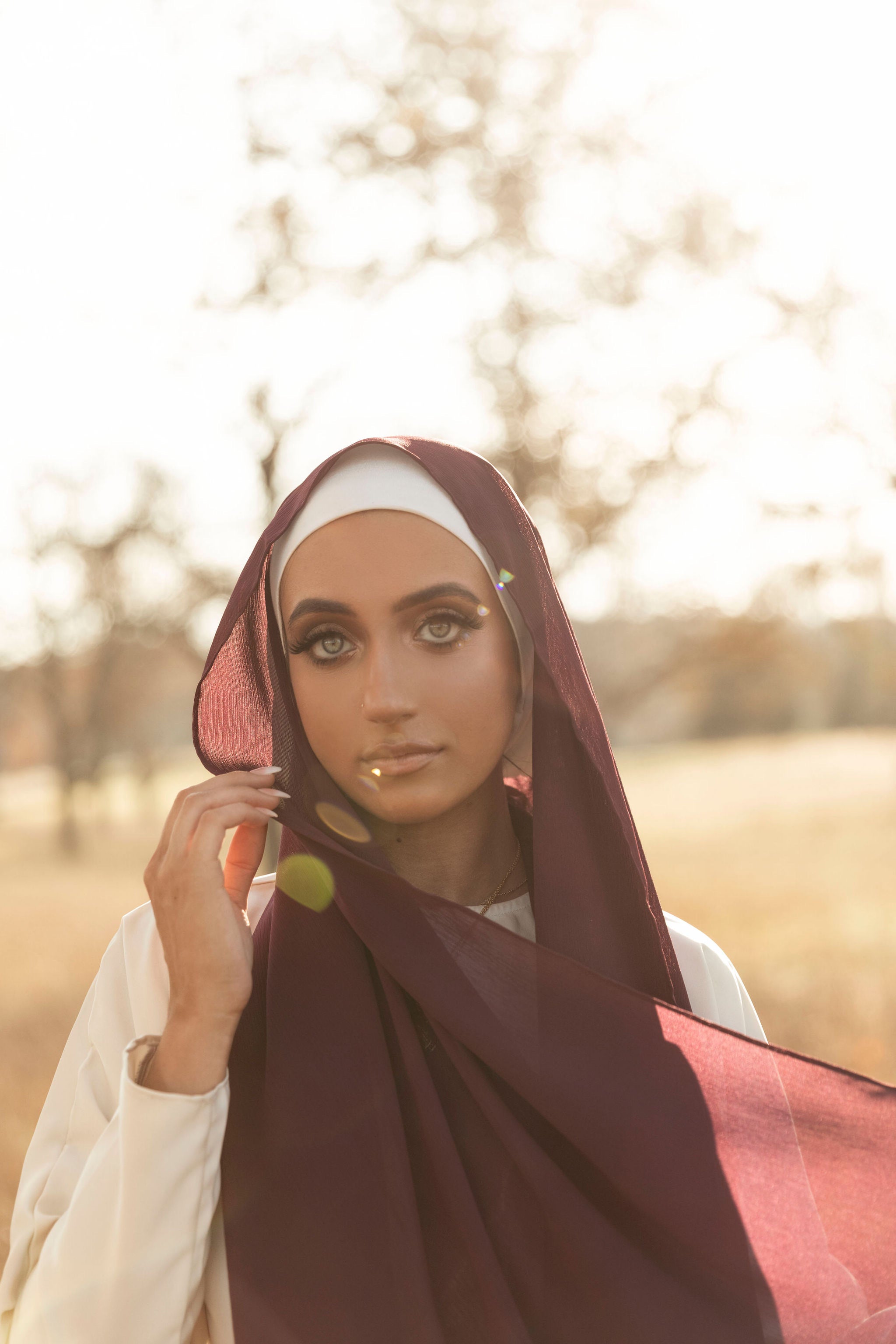 Full Coverage Underscarf - Off White