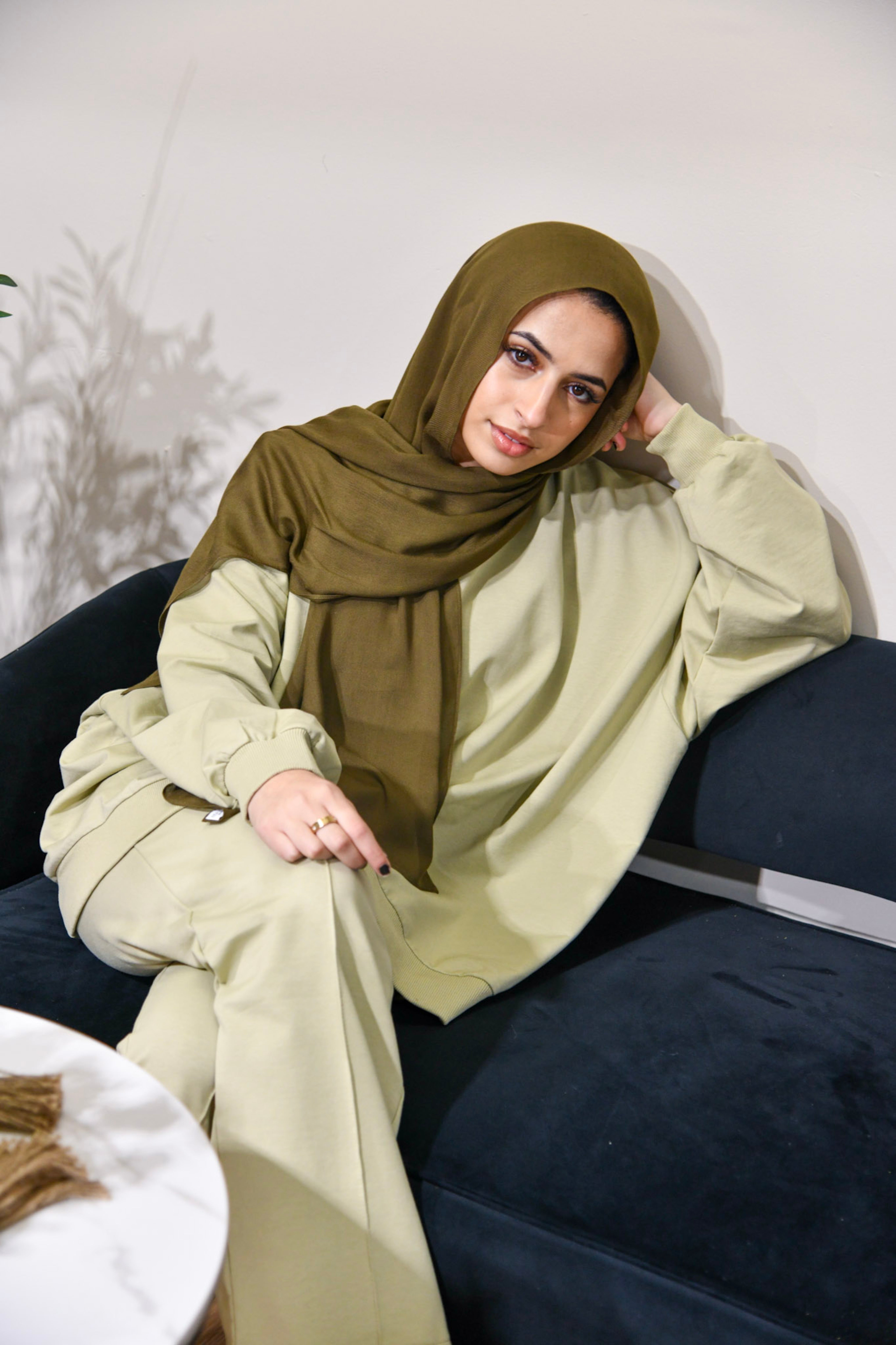 Essential 2 Piece Fleece Set - Sage