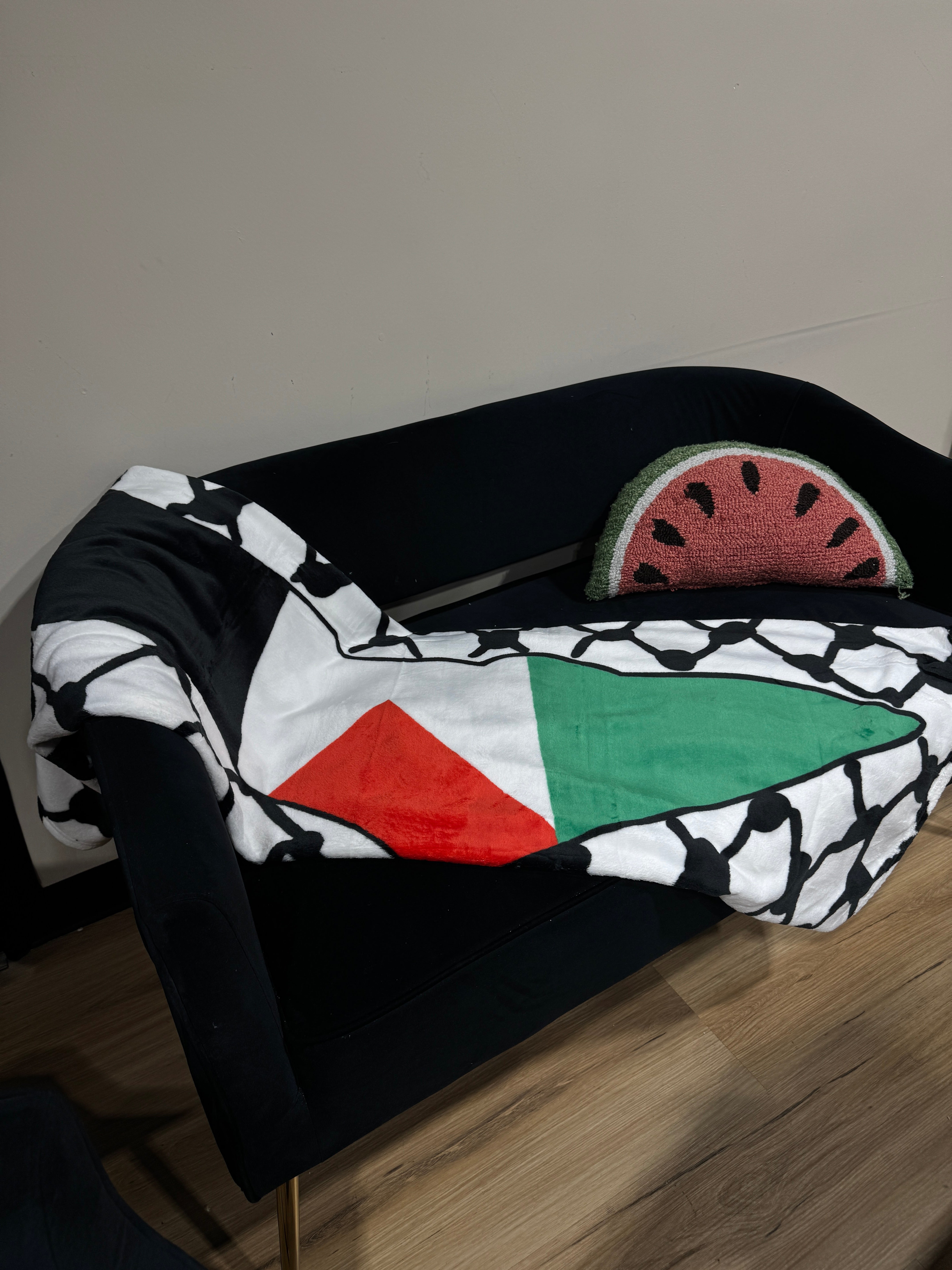 Palestine Queen Size Blanket - Flag