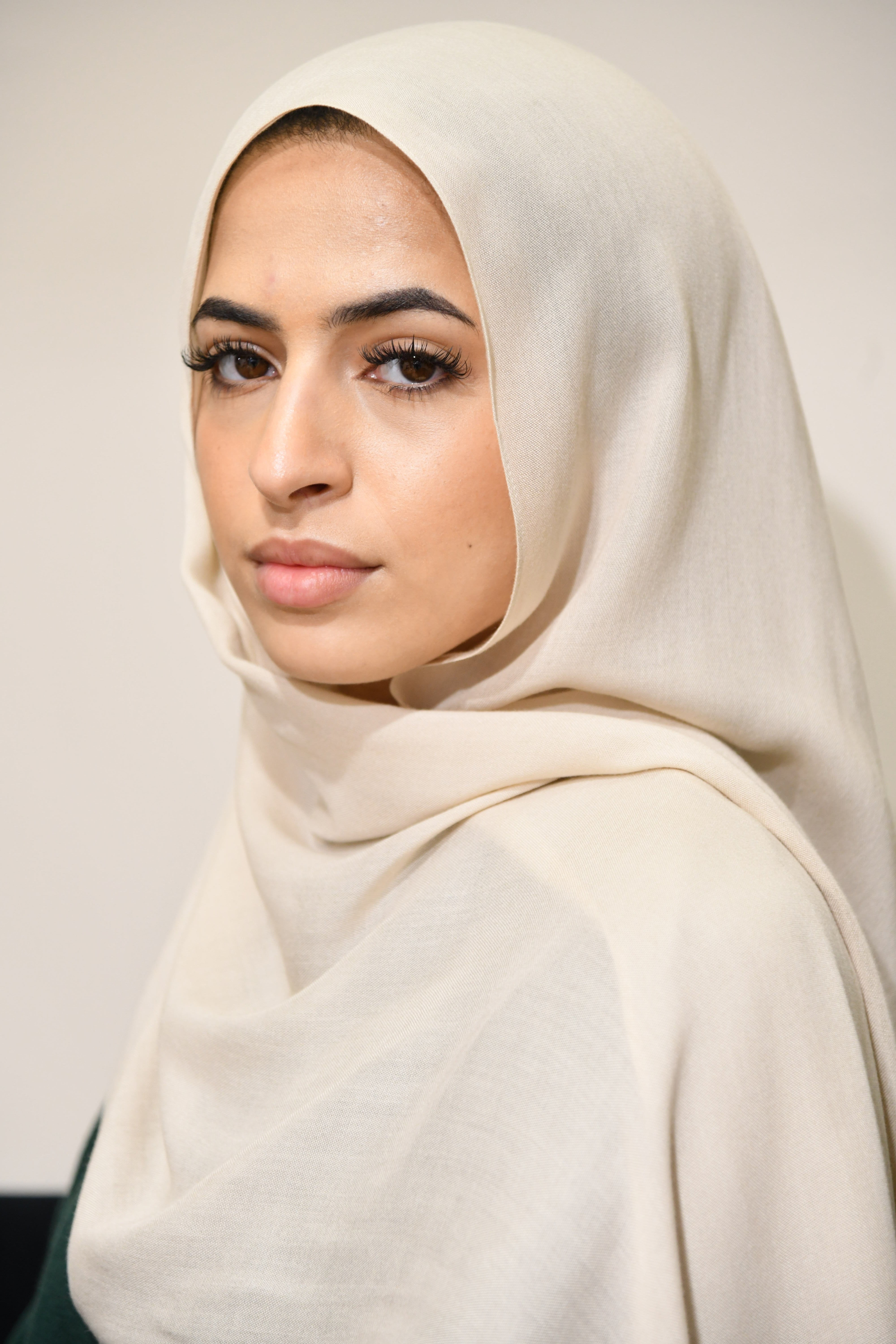 Premium Modal Hijab - Tapioca