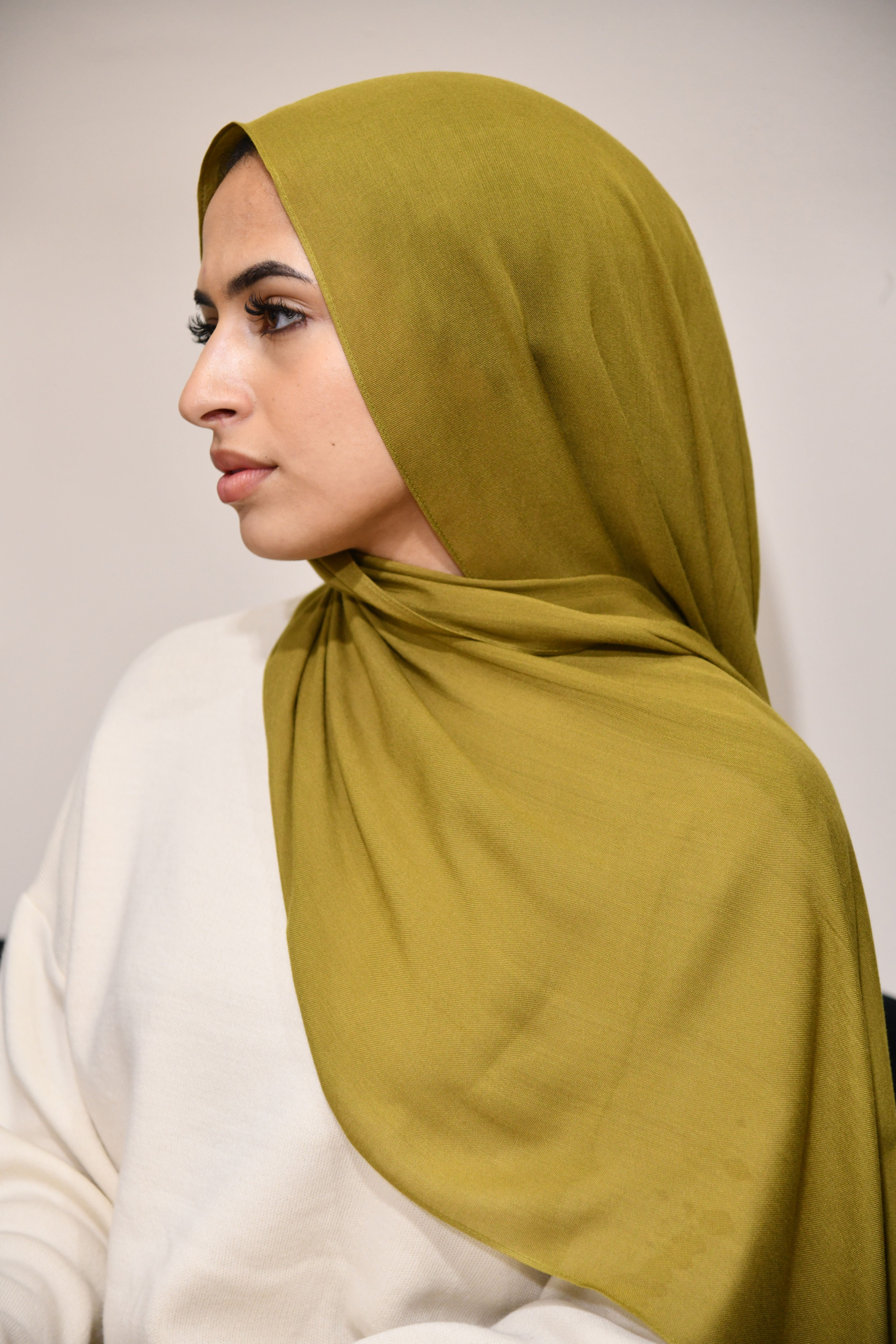 Premium Modal Hijab - Fir Green