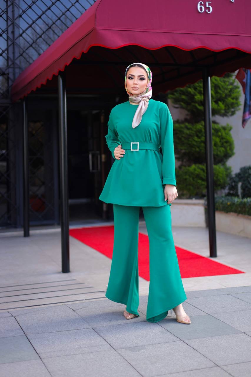 Zayna 2 Piece Set - Green