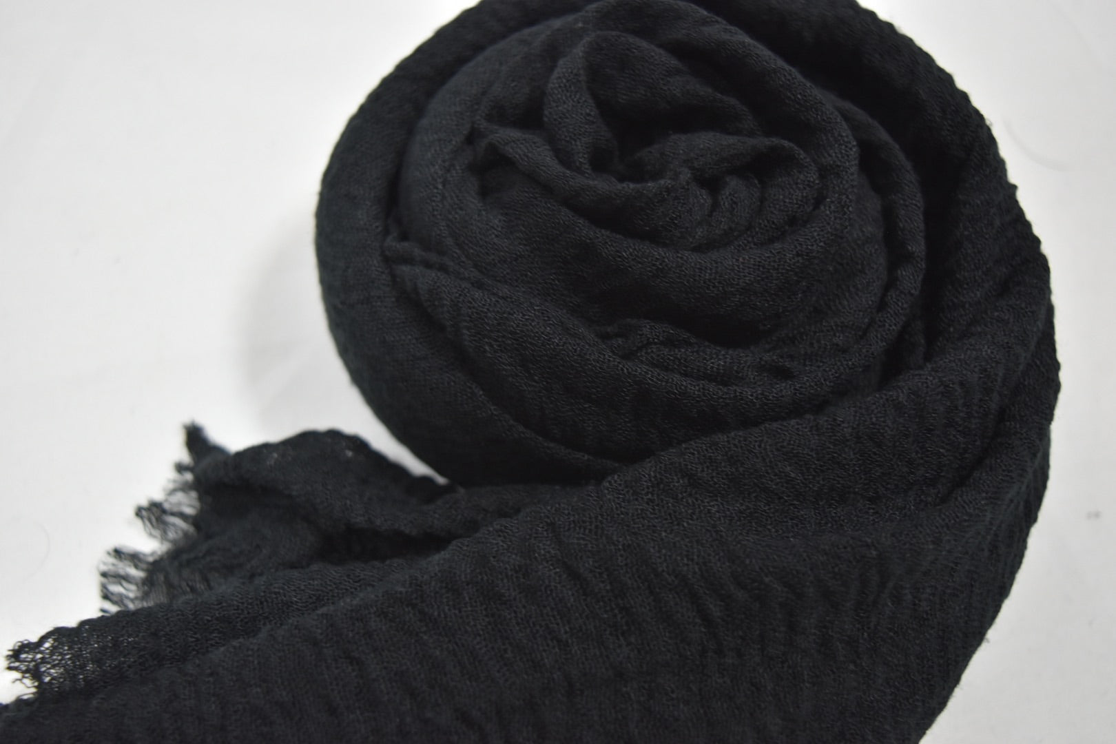 Premium Cotton Hijab - NOIR